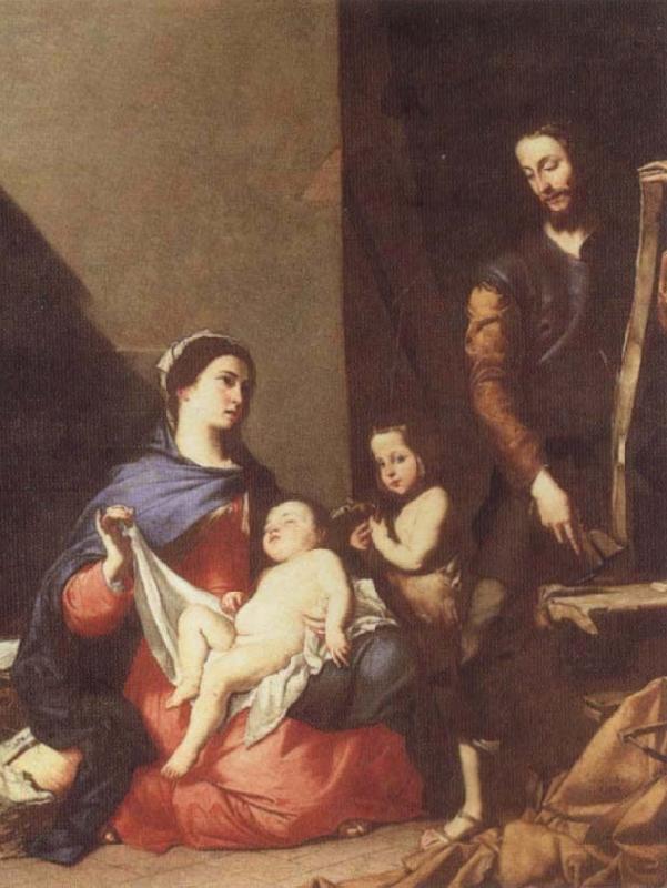 Jusepe de Ribera The Holy family